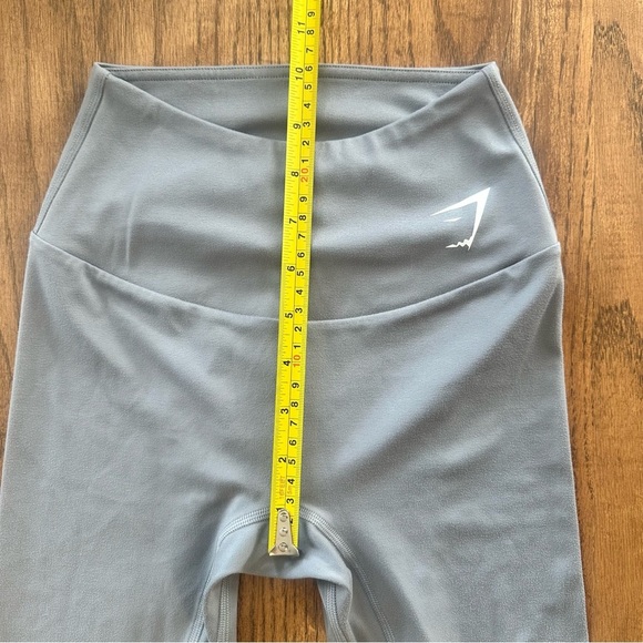 Gymshark High Waisted Training Leggings Grey Size XS Athletic Sporty Comfy - Picture 4 of 10